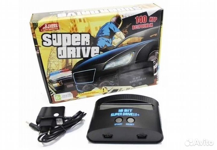 Игровая приставка Sega Super Drive GTA