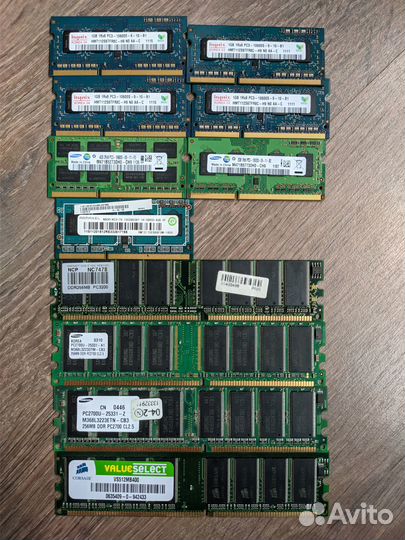 Оперативная память ram 0.256, 1, 2 4 Gb