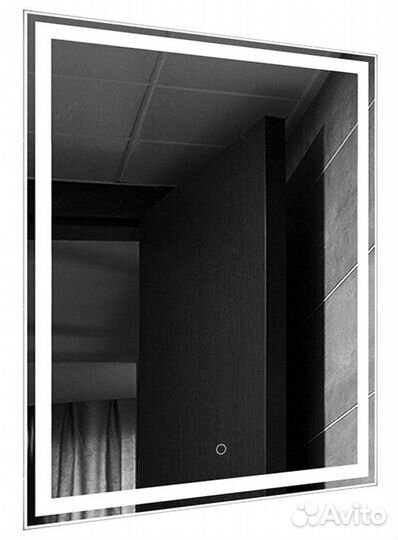 Зеркало Loranto Стиль 600х800 с сенсором, на подл