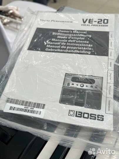 Вокальный процессор Boss VE 20