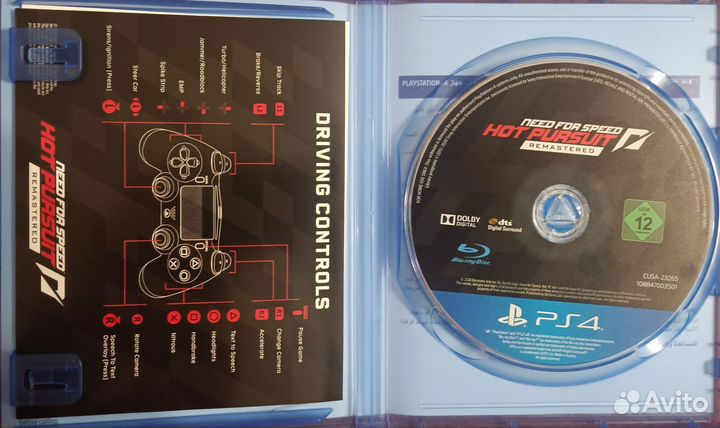Need for speed hot pursuit remastered. Игра ps4