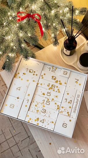 Коробка от адвент календаря Kaori