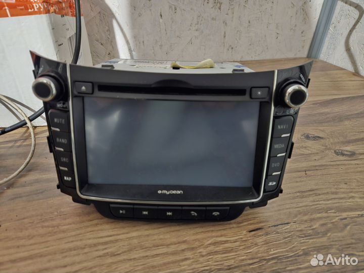 Магнитола шгу mydean hyundai i30 gd (2)