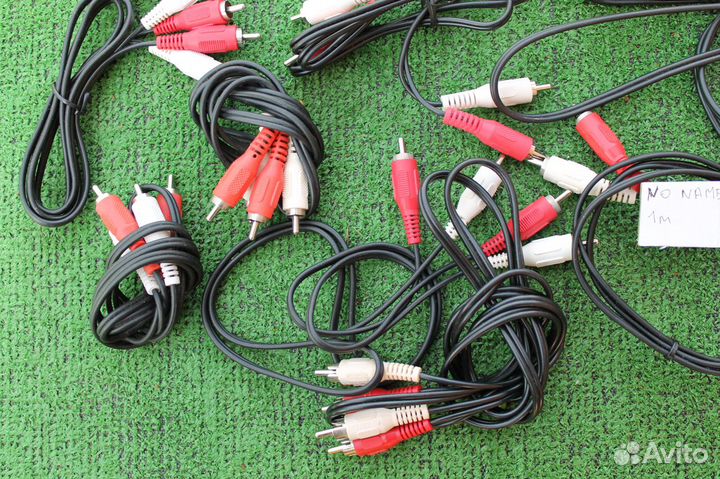 Кабели RCA (тюльпаны) много