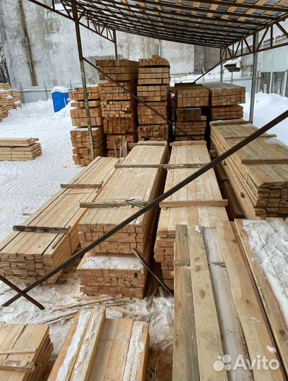 Брус обрезной 100х100х6000мм от производителя