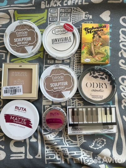 Хайлайтеры скульпторы румяна