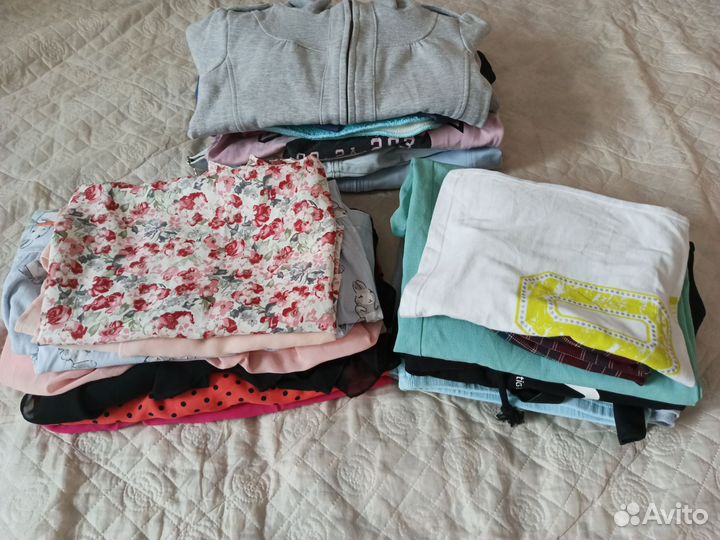 Вещи пакетом для девочки 140-146