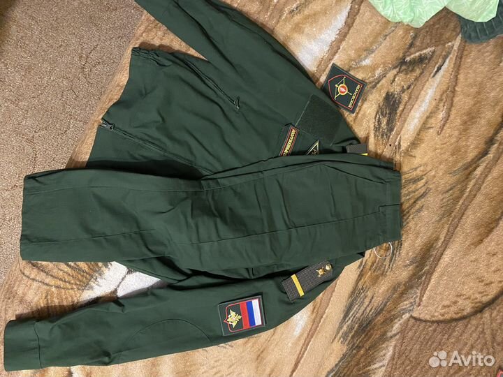 Офисная военная форма зеленая