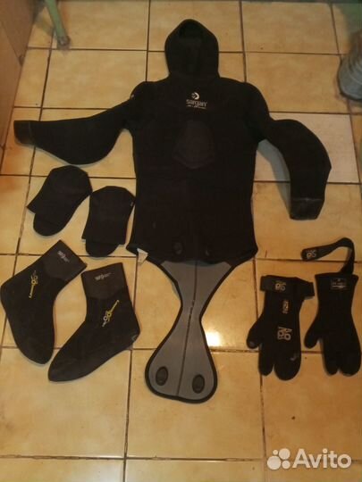 Гидрокостюм для подводной охоты 9мм