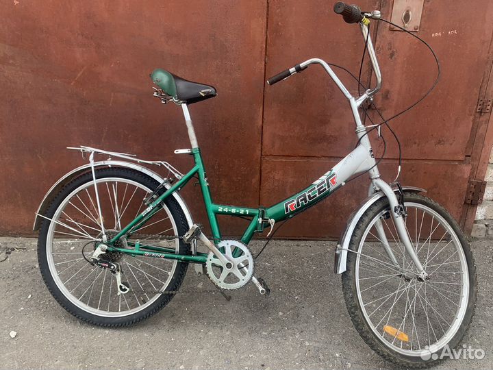 Складной racer на 24 колесах