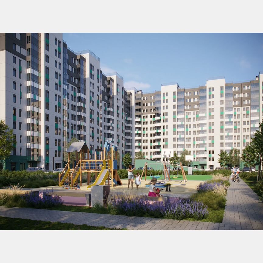 2-к. квартира, 59 м², 7/12 эт.