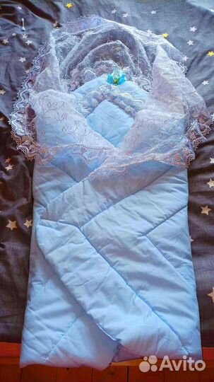 Детское одеяло на выписку