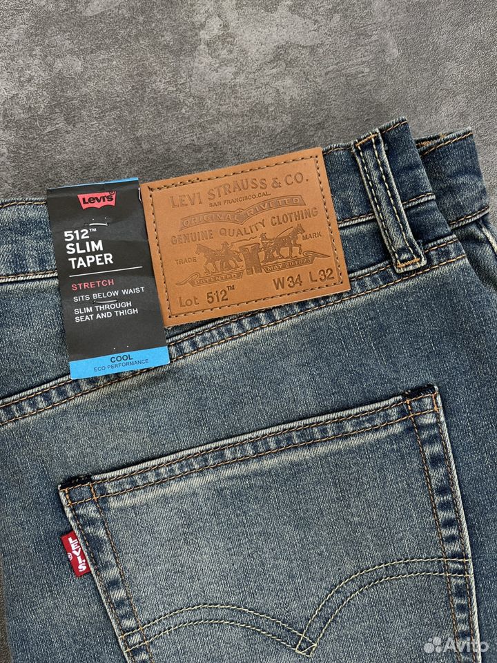 Levi's 512 slim taper Новые