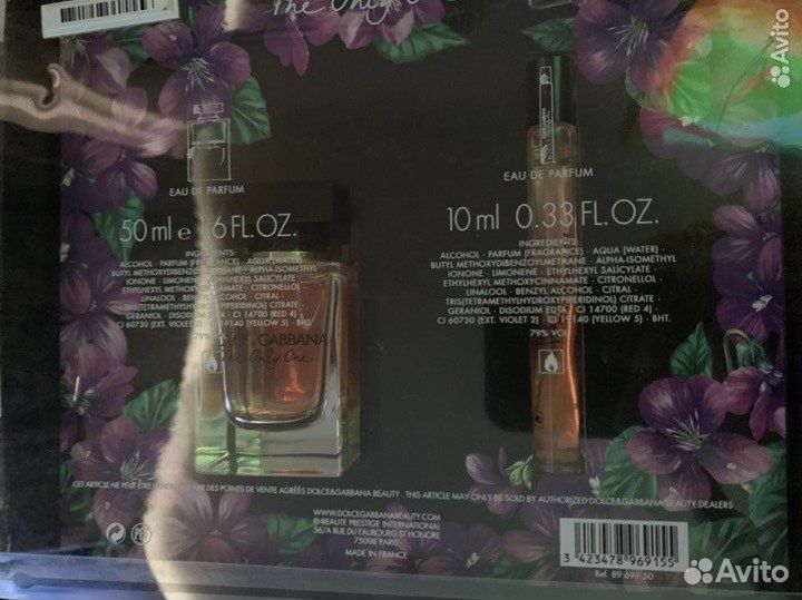 Духи dolce gabbana the only one оригинал