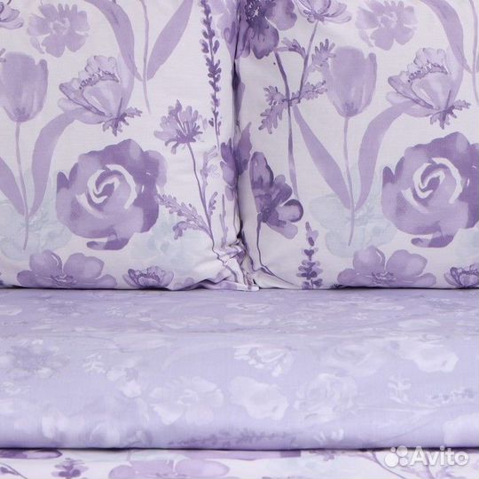 Постельное бельё LoveLife 2сп 'Лавандовое поле', 1