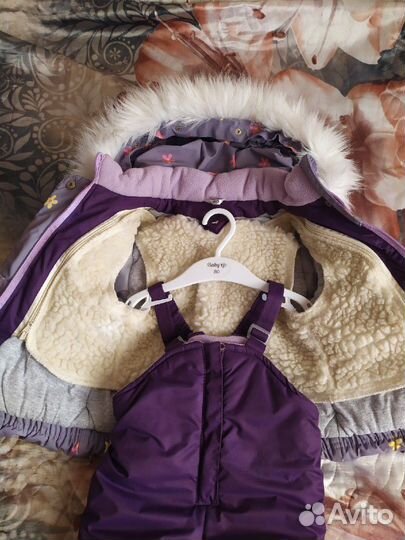 Зимний костюм для девочки