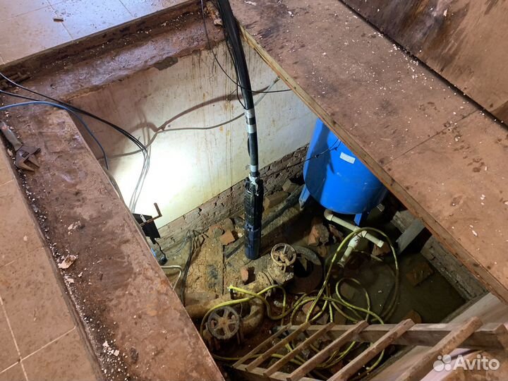 Чистка скважин, Замена насоса, Ремонт скажин