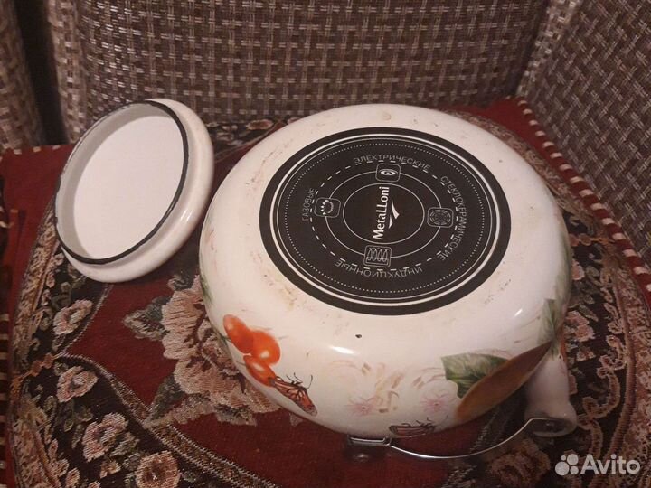 Чайник эмалированный