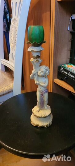 Крест железный подсвечник