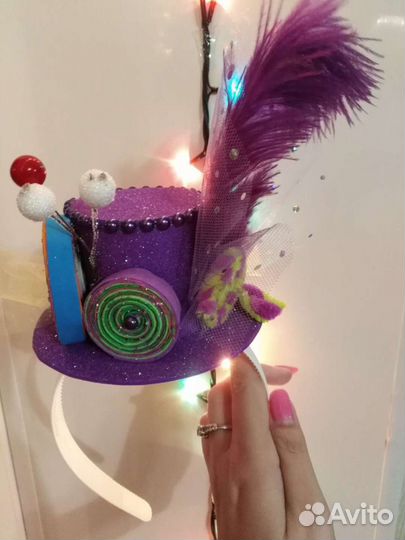 Шляпка ободок