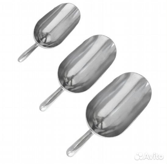 Совок для сыпучих продуктов алюминий