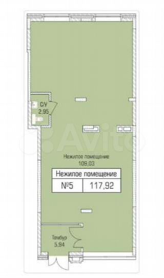 Торговая площадь, 117.92 м²