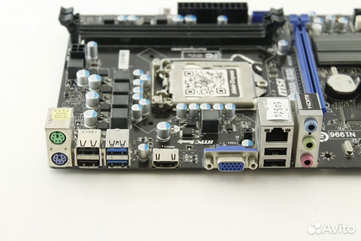 Материнская плата (1155) MSI B75MA-E33