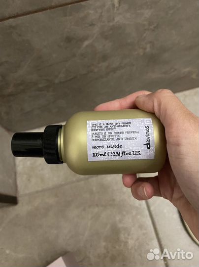 Davines Спрей – праймер для блеска и объёма волос