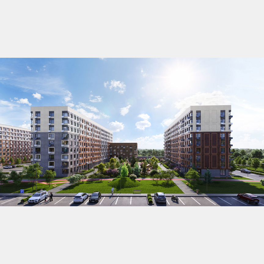 1-к. квартира, 38,4 м², 9/9 эт.
