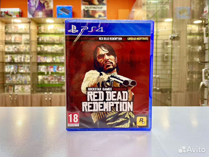 Red Dead Redemption PS4 диск