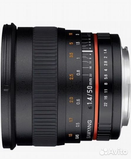 Объектив Samyang 50mm f/1.4 AS UMC Nikon F