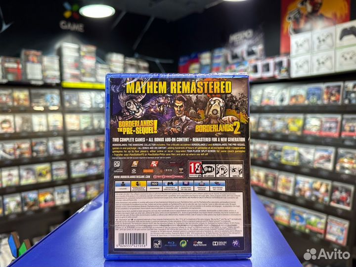 Игры для PS4: Borderlands The Handsome Collection