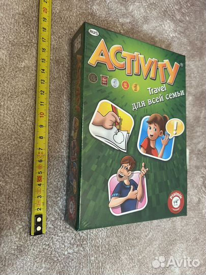 Новая, игра настольная Activity piatnik