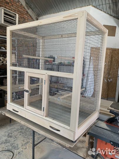 Клетка вольер для птиц, домики
