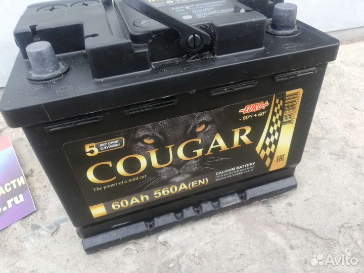 Аккумулятор автомобильный 60