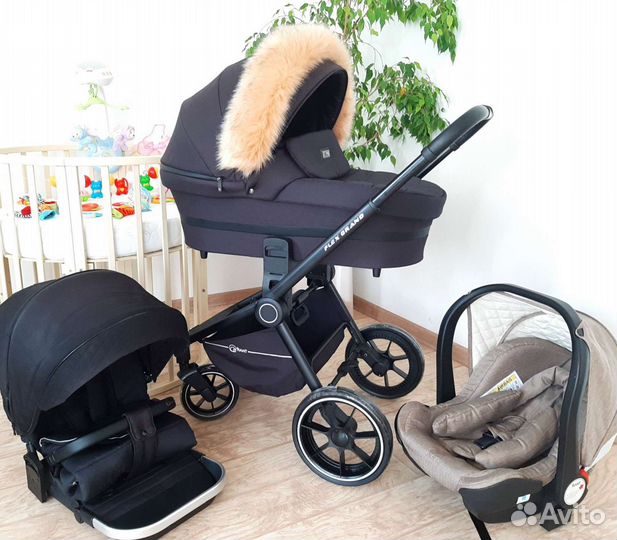 Коляска Rant Grand (Carrello) 3в1