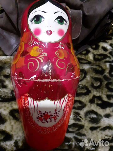 Матрешка 3 в 1. пластмасс.ссср
