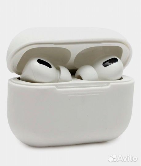 Чехол на airpods pro белый и сиреневый