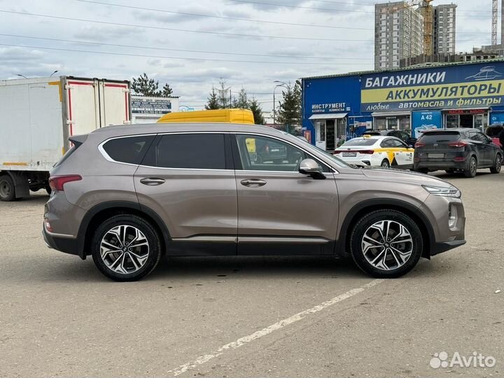 Hyundai Santa Fe 2.2 AT, 2019, 133 797 км