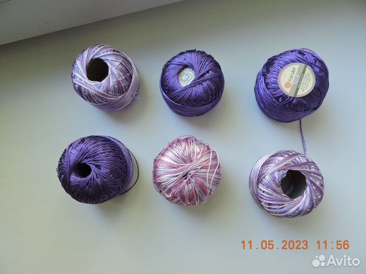 Пряжа для вязания тулип Турция 100 микрофибра