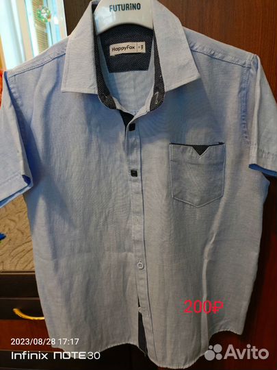 Школьные вещи брюки, рубашки-обманки, рубашки