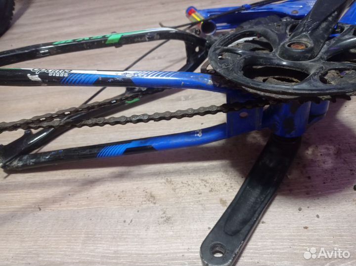 Рама велосипеда 26 алюминиевая