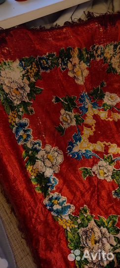 Покрывало плюшевое СССР