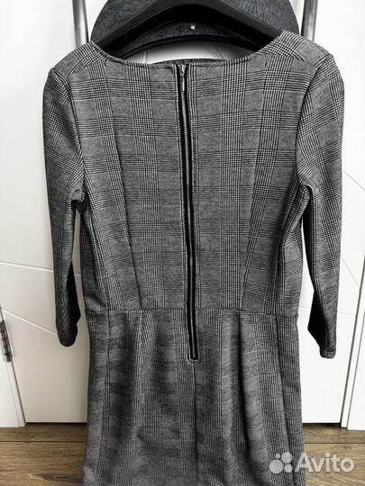 Платье офисное мини