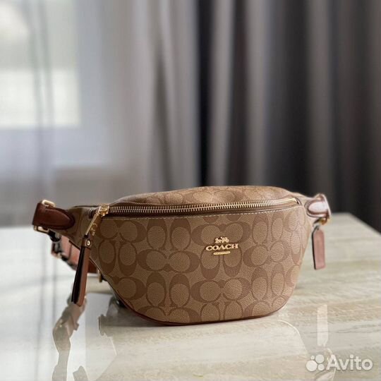 Сумка поясная Coach хит