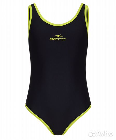 Купальник для плавания 25Drgrees Edge Black/Lime