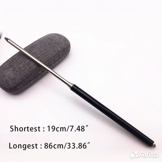 Выдвижная указка для учителя металлическая