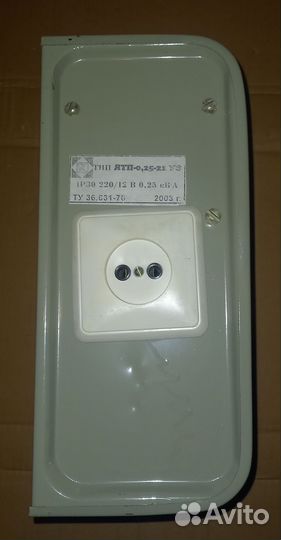 Понижающий трансформатор 220/12 В