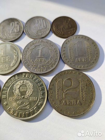 Коллекция монет Болгарии с 1906 года