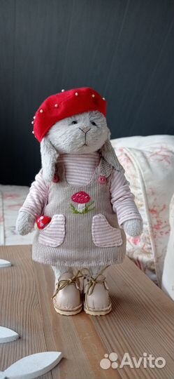 Зайка Тэдди. Ручная работа